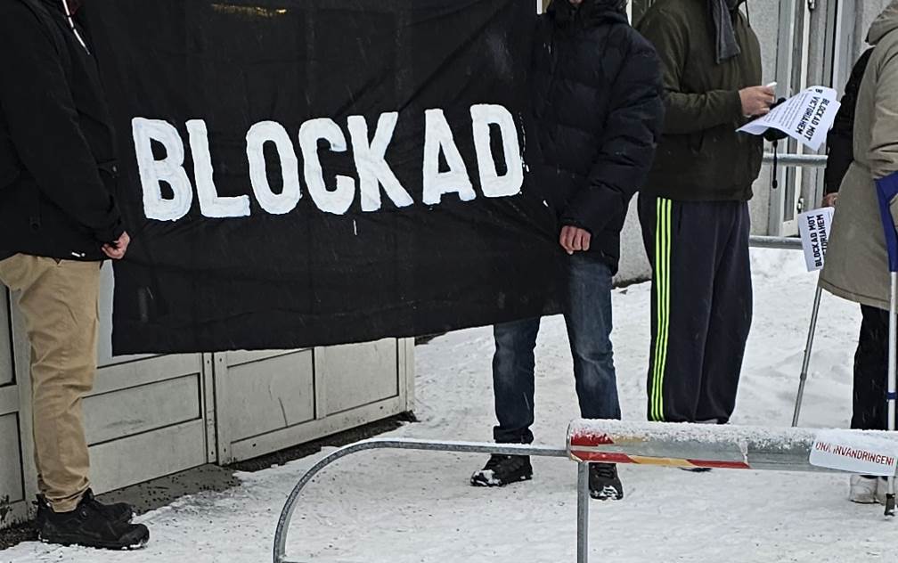 Blockad mot Victoriahem och Svenska bostäder